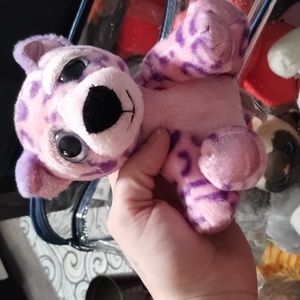 Russ "Make Someone Happy" Plush Stuffed Animal Pink Cat Leopard "Brooke" Toy 6"